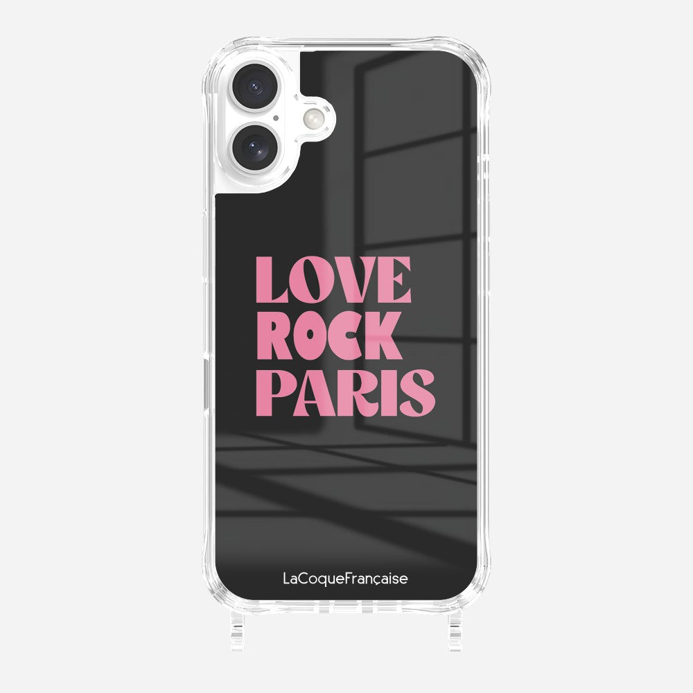Coque Anneaux Imprimee Love Paris Rock Rose - 21