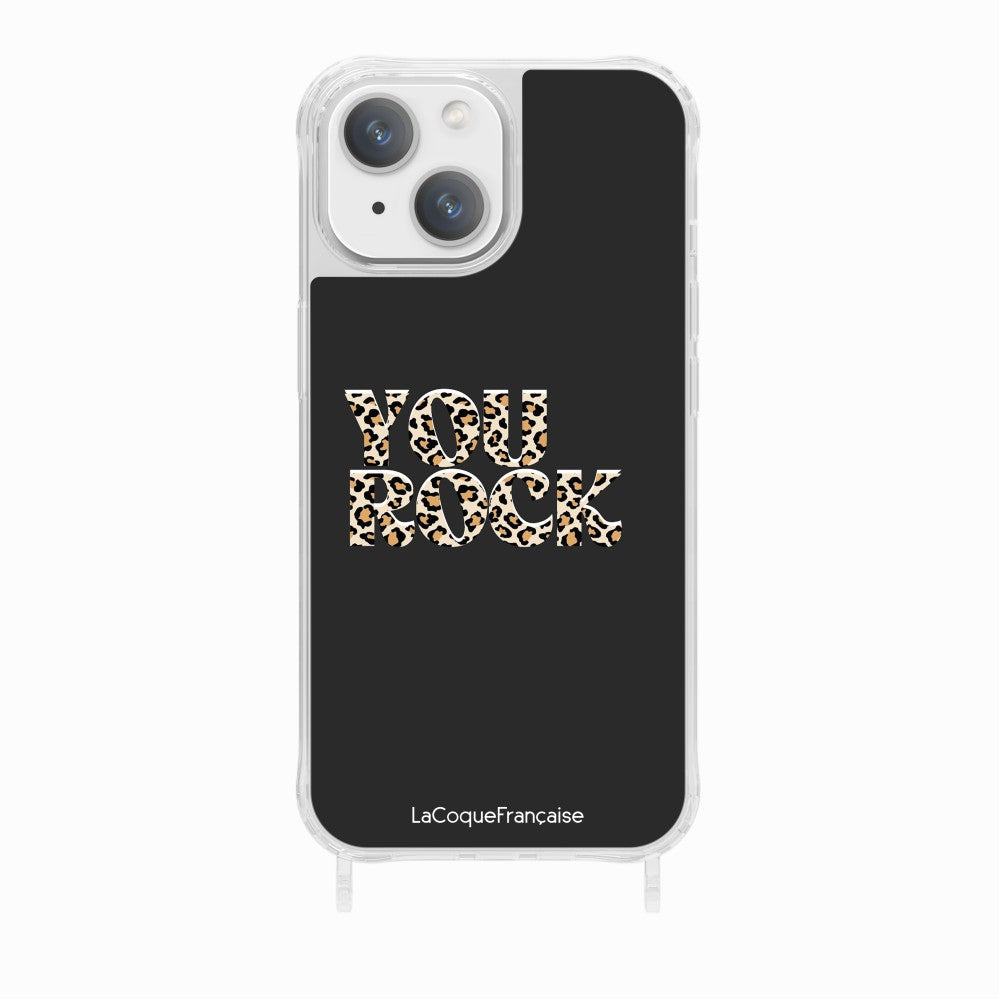 Coque Anneaux Imprimee You Rock Leo