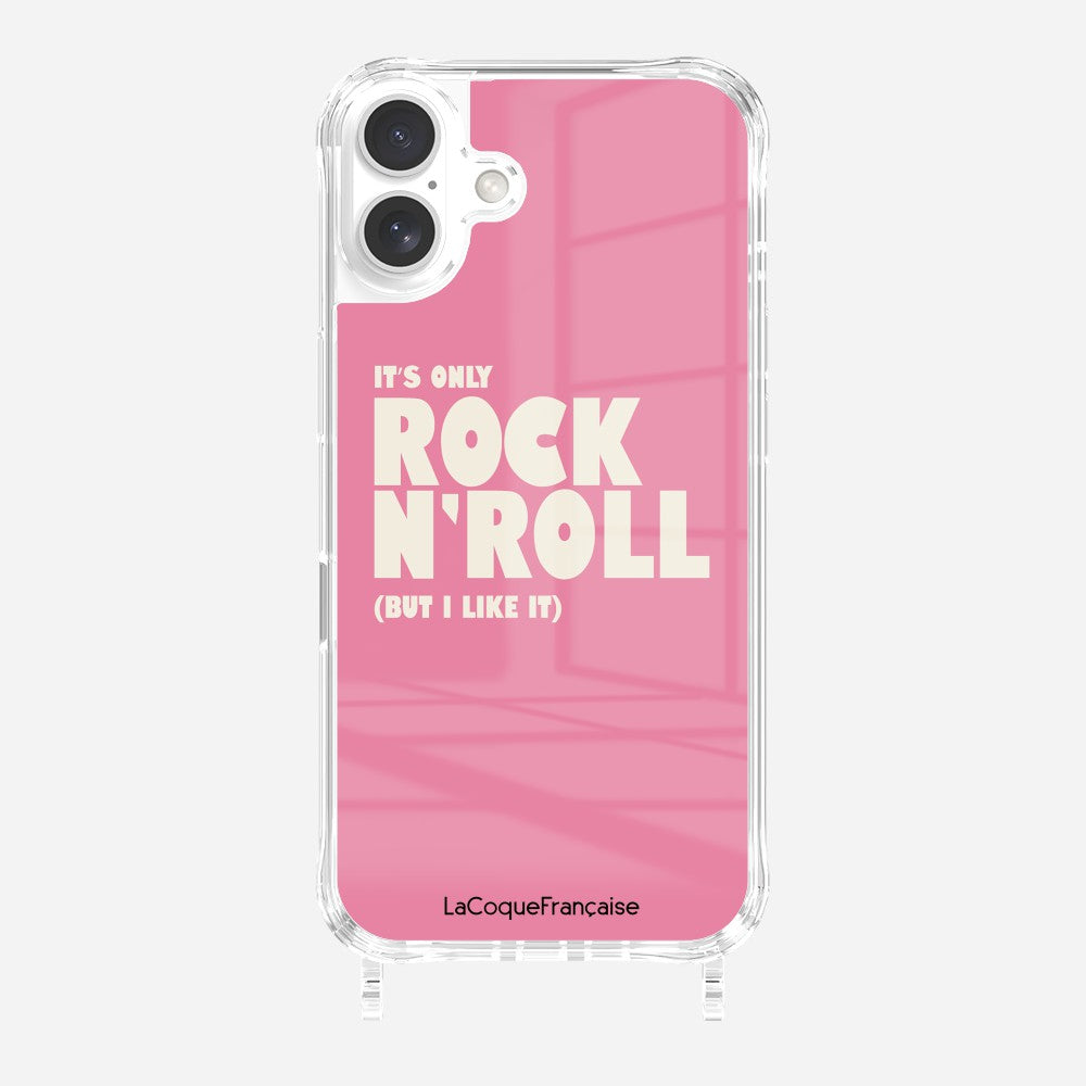 Coque Anneaux Imprimee Rock N'roll Rose - 23