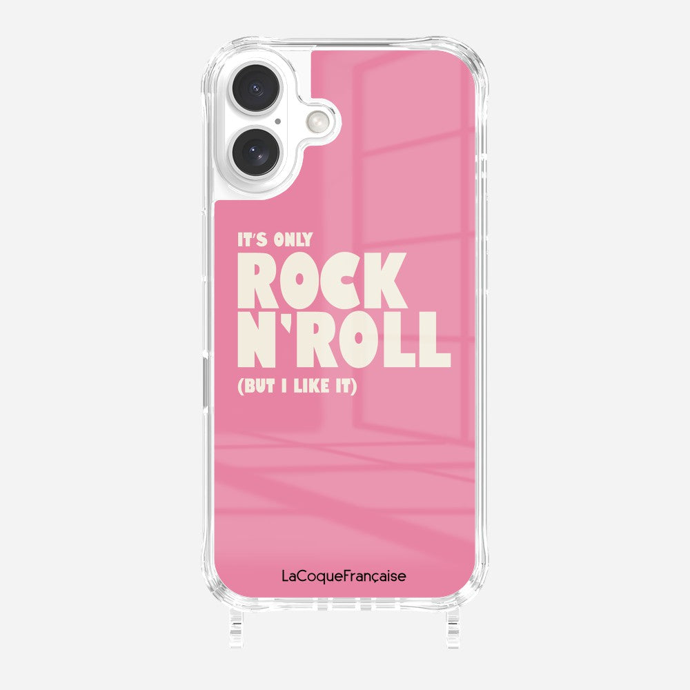 Coque Anneaux Imprimee Rock N'roll Rose - 22