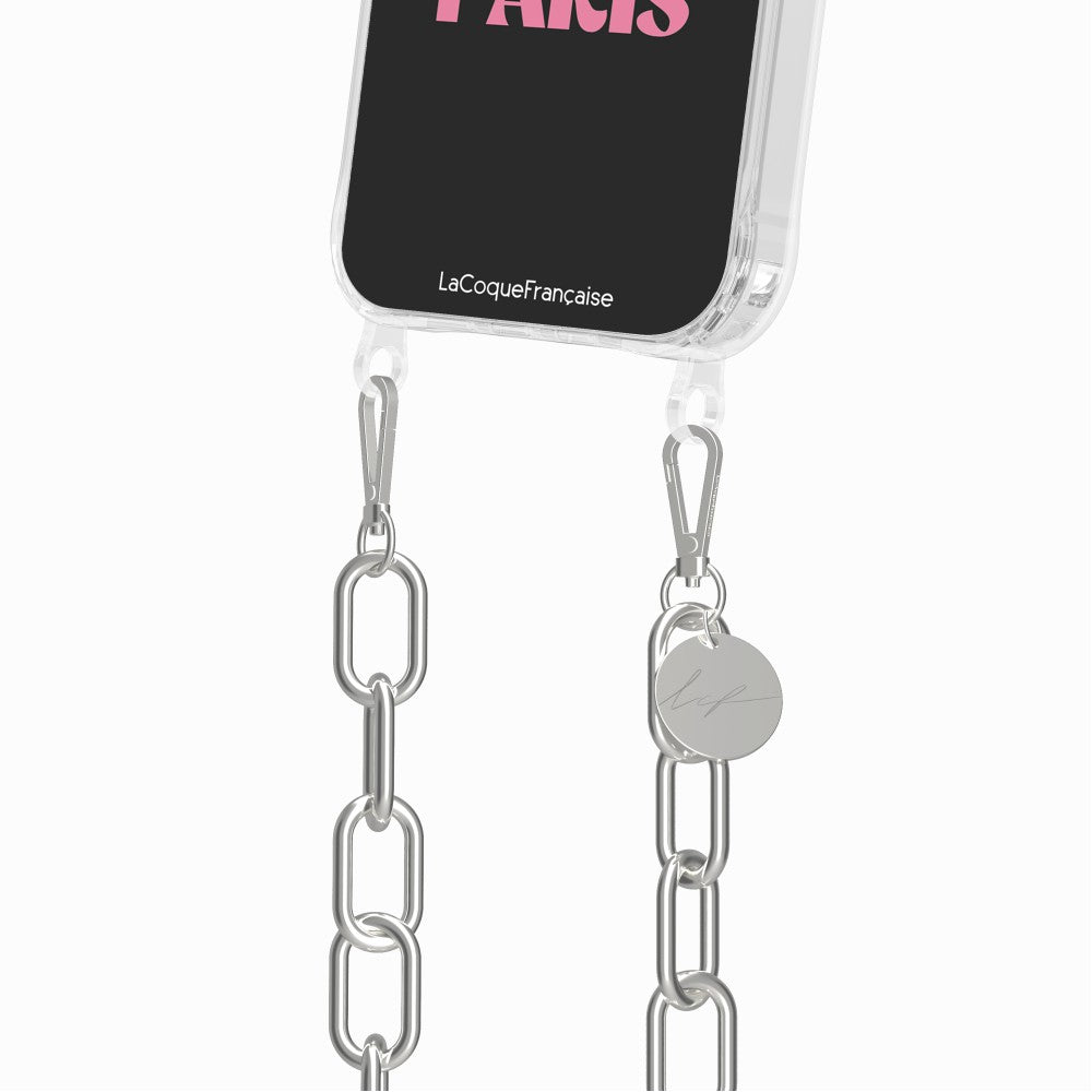 Coque Anneaux Imprimee Love Paris Rock Rose - 54