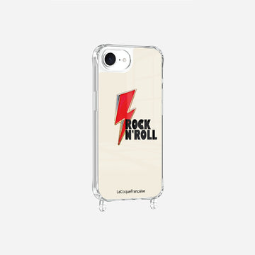 Coque Anneaux Imprimee Rock Eclair Rouge - 5