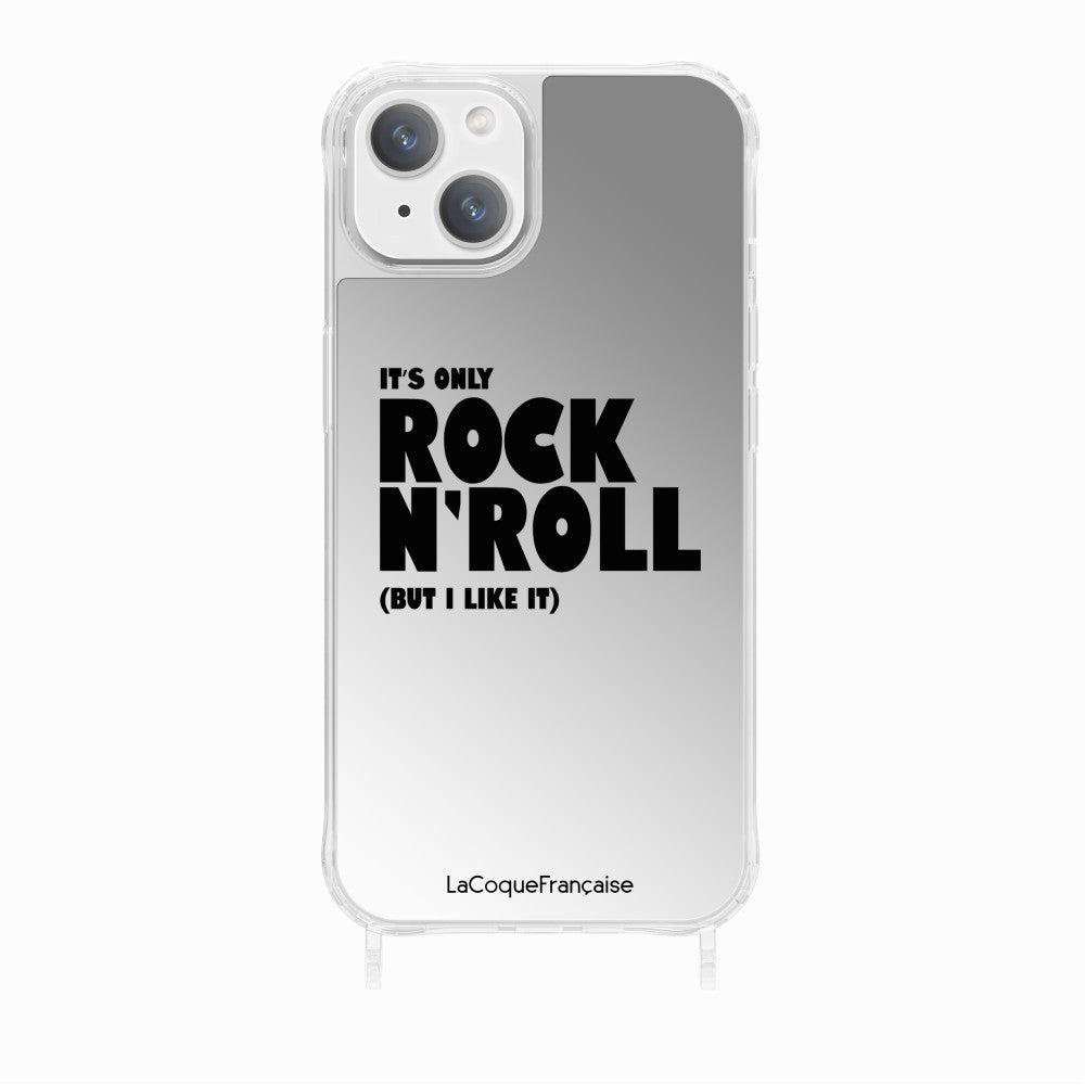 Coque Anneaux Miroir Imprimee Rock N'roll