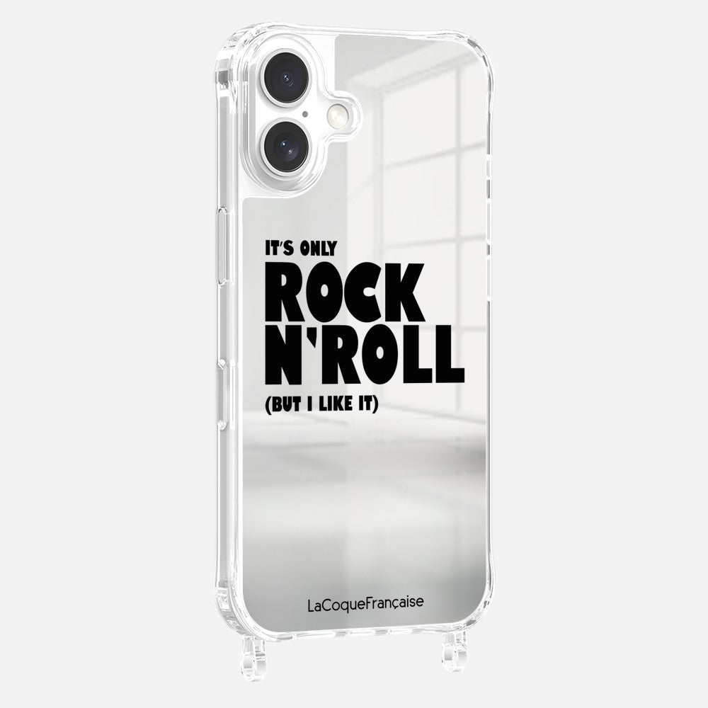 Coque Anneaux Miroir Imprimee Rock N'roll