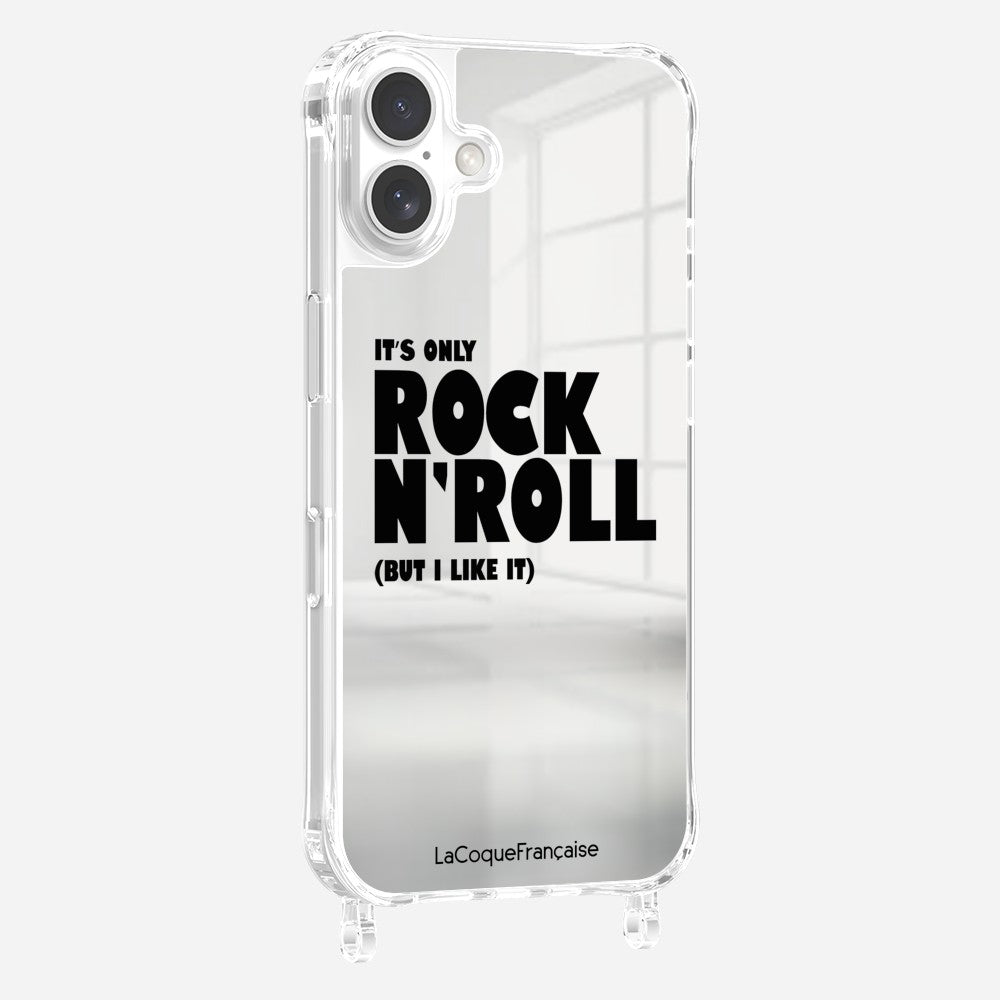 Coque Anneaux Miroir Imprimee Rock N'roll