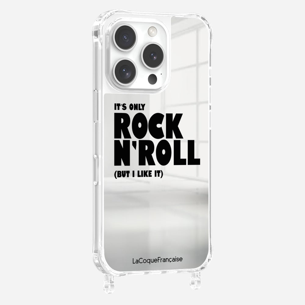 Coque Anneaux Miroir Imprimee Rock N'roll