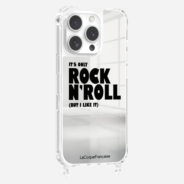 Coque Anneaux Miroir Imprimee Rock N'roll
