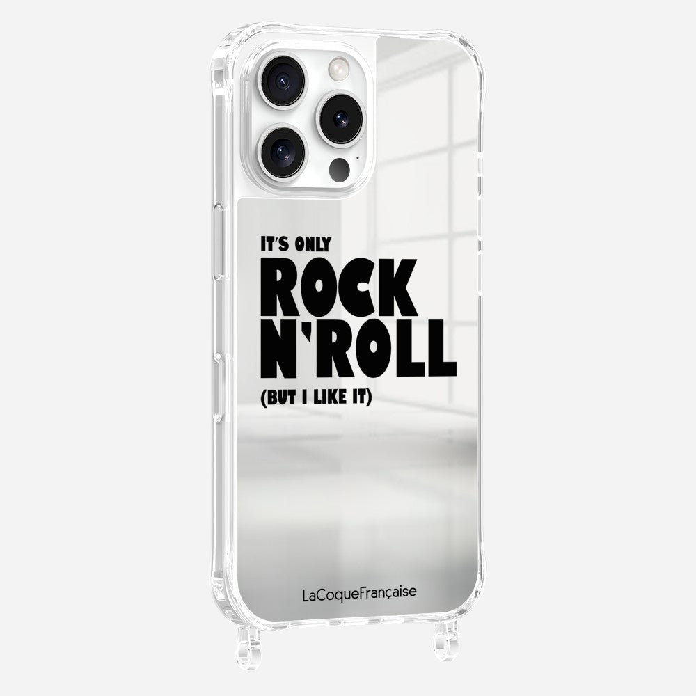 Coque Anneaux Miroir Imprimee Rock N'roll