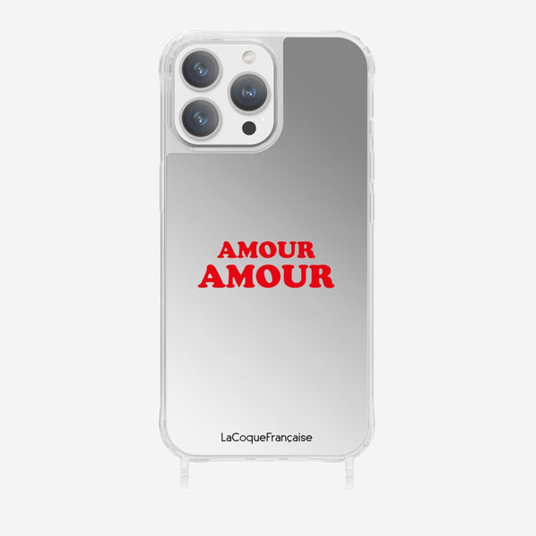 Coque Anneaux Miroir Imprimee Amour Amour