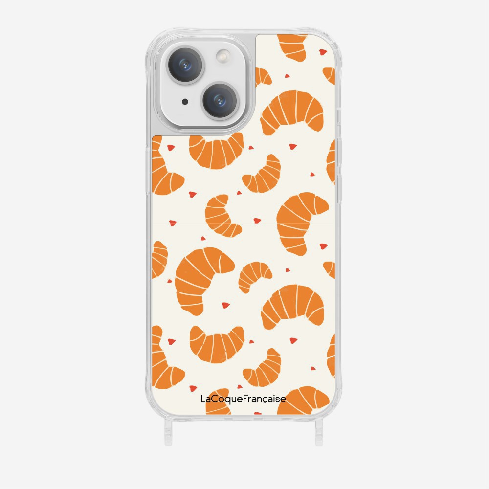 Coque Anneaux Imprimee Love Croissant