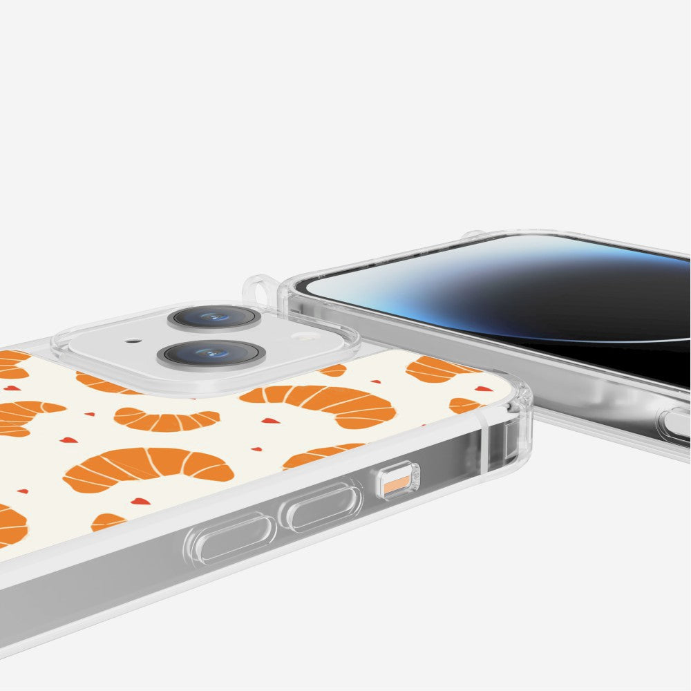 Coque Anneaux Imprimee Love Croissant