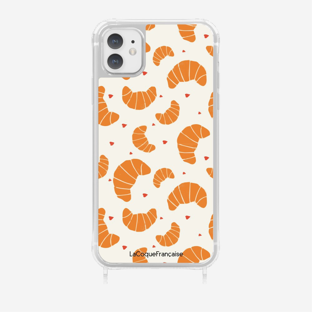 Coque Anneaux Imprimee Love Croissant