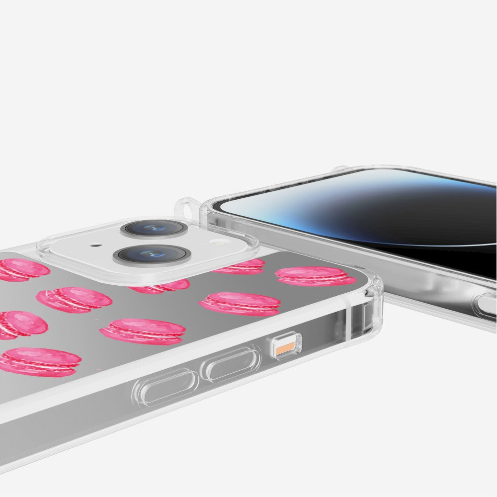 Coque Anneaux Imprimee Macarons