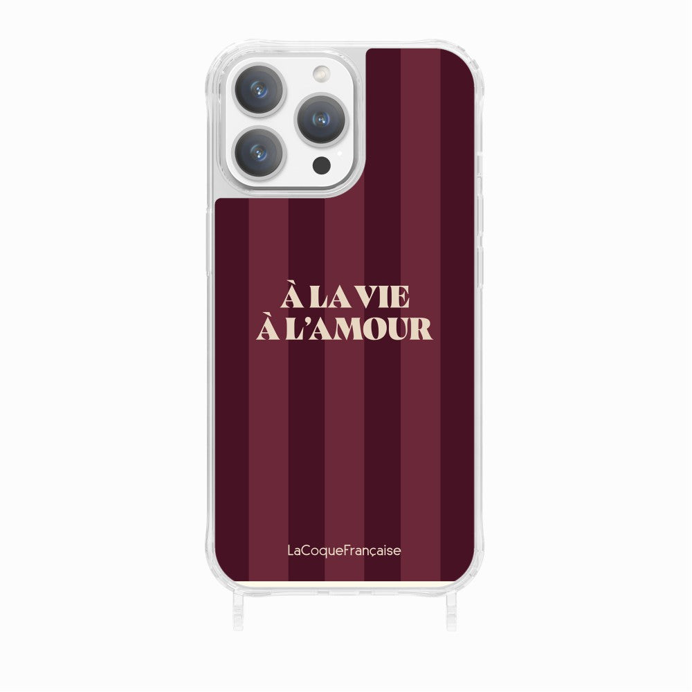 Coque Anneaux Imprimee A La Vie A L'amour