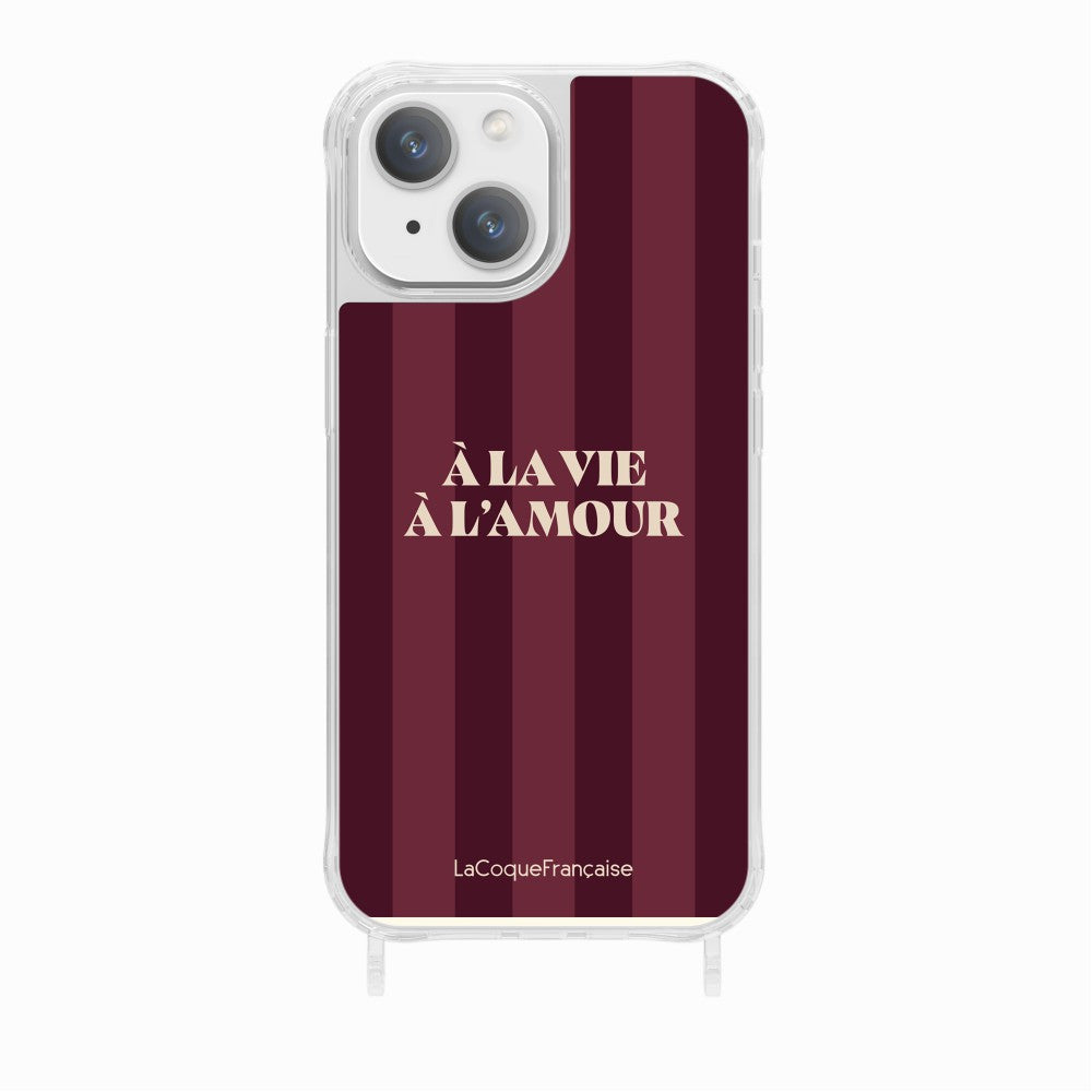 Coque Anneaux Imprimee A La Vie A L'amour