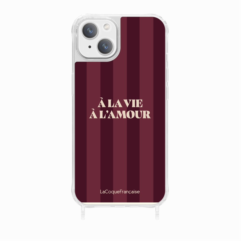 Coque Anneaux Imprimee A La Vie A L'amour