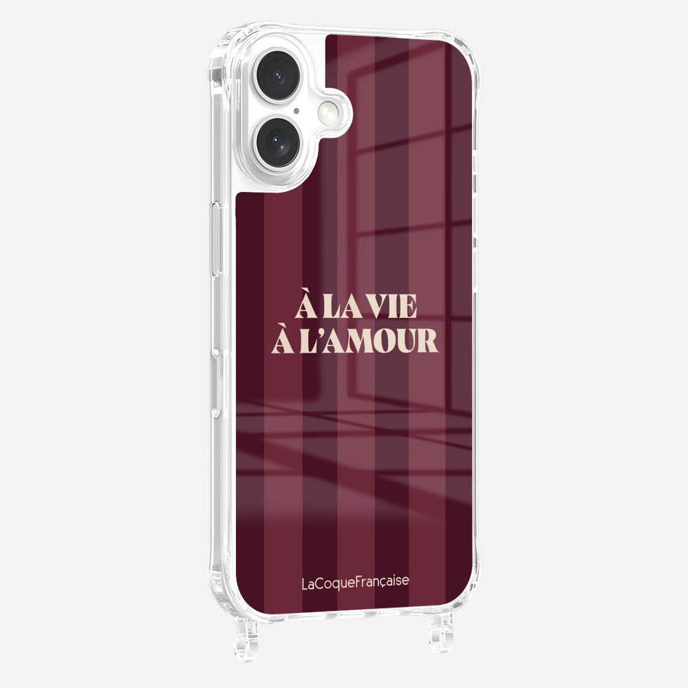 Coque Anneaux Imprimee A La Vie A L'amour
