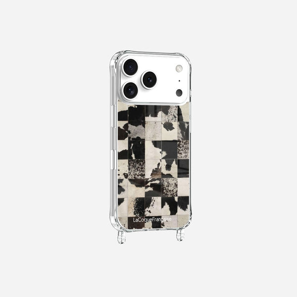 Cow Mosaic Printed Rings Case