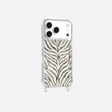 Coque Anneaux Imprimee Zebre Noir - 3
