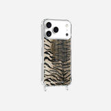 Coque Anneaux Imprimee Zebre Gris - 3