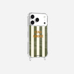 Coque Anneaux Imprimee Ciao Amore Kaki