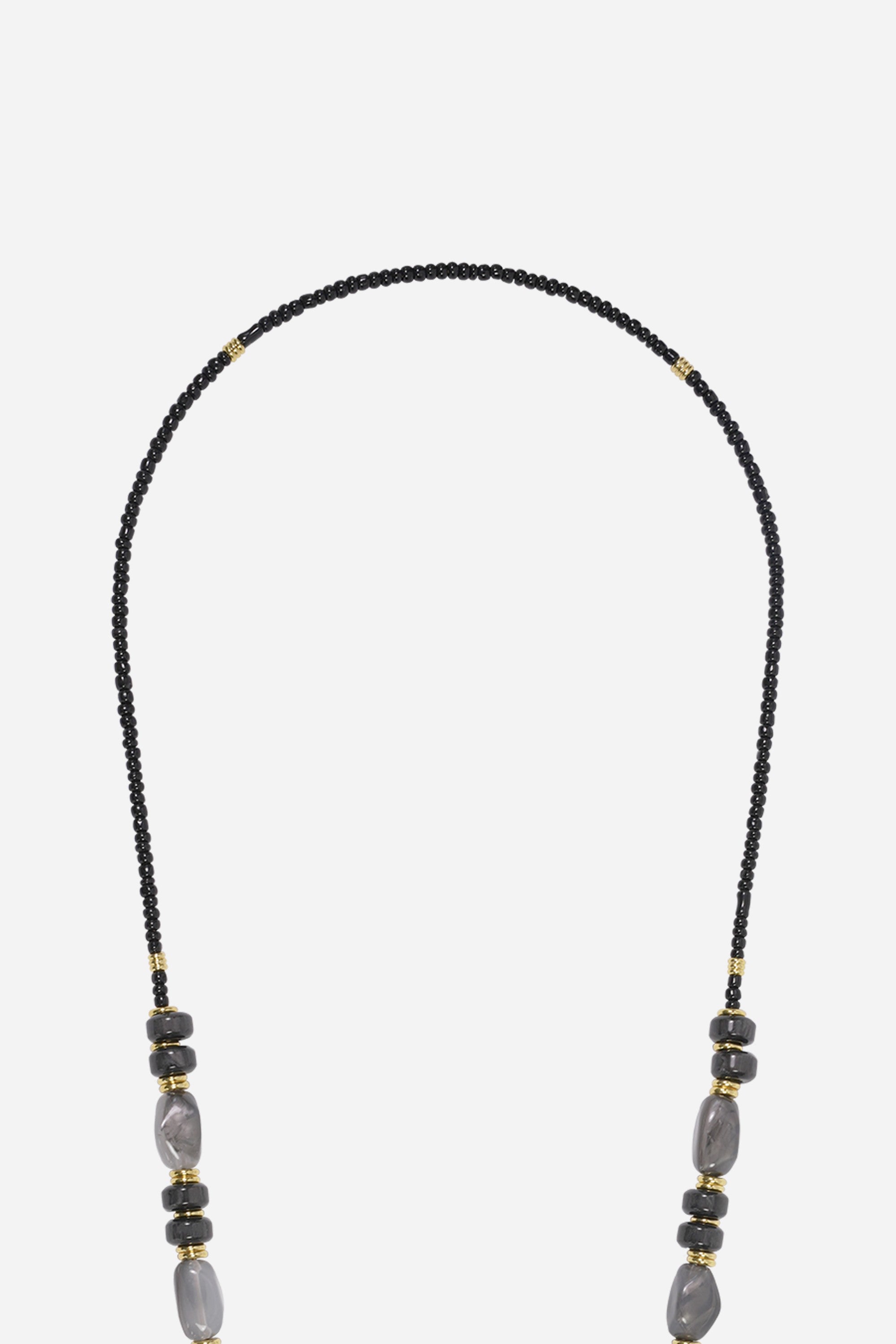 Chaine Longue Chiara Noir 120 cm