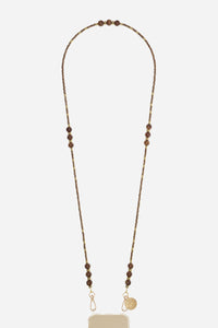 Chaine Longue Iris Bronze 120 cm