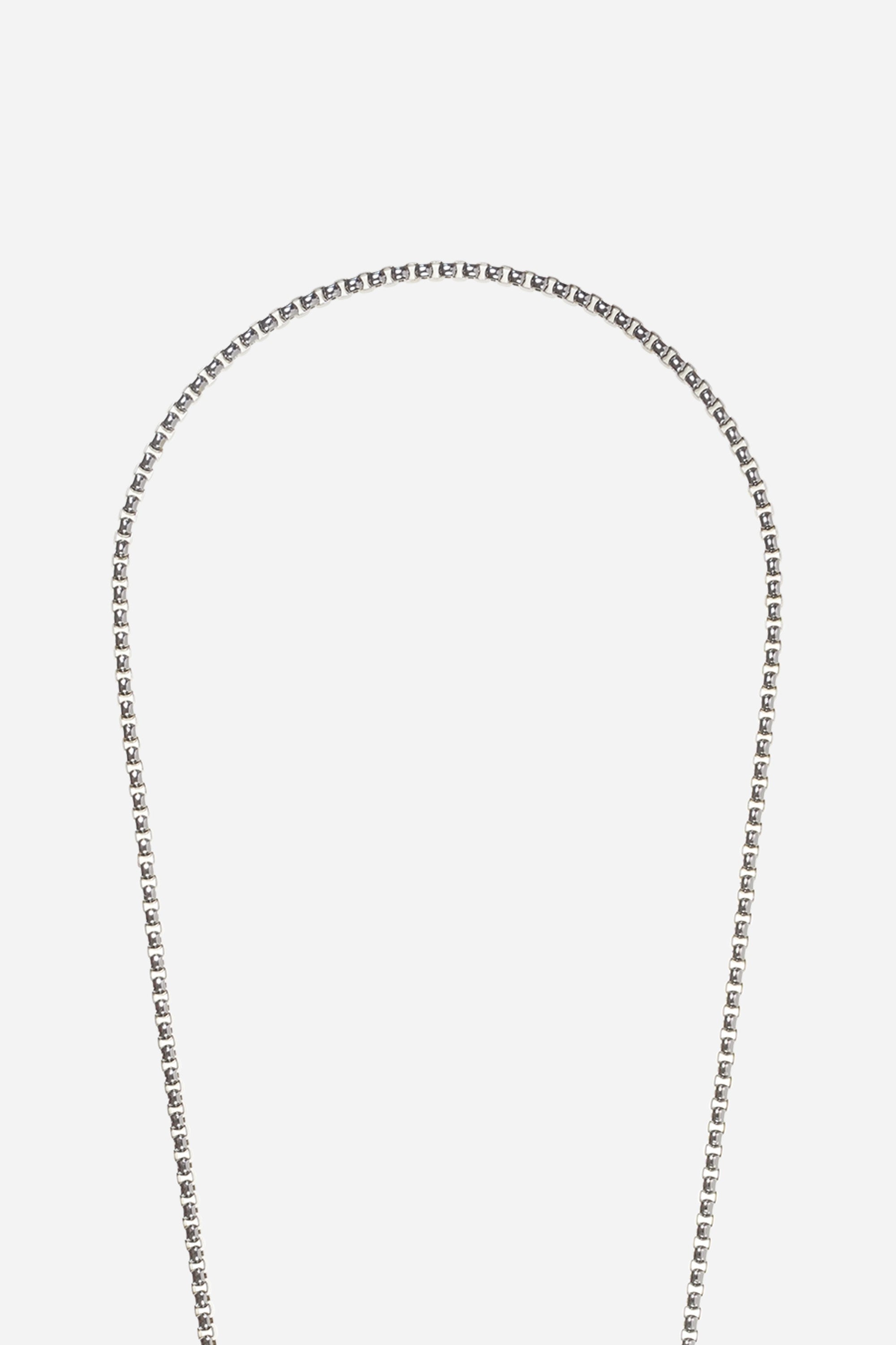 Chaine Longue Lia Argent 120 cm