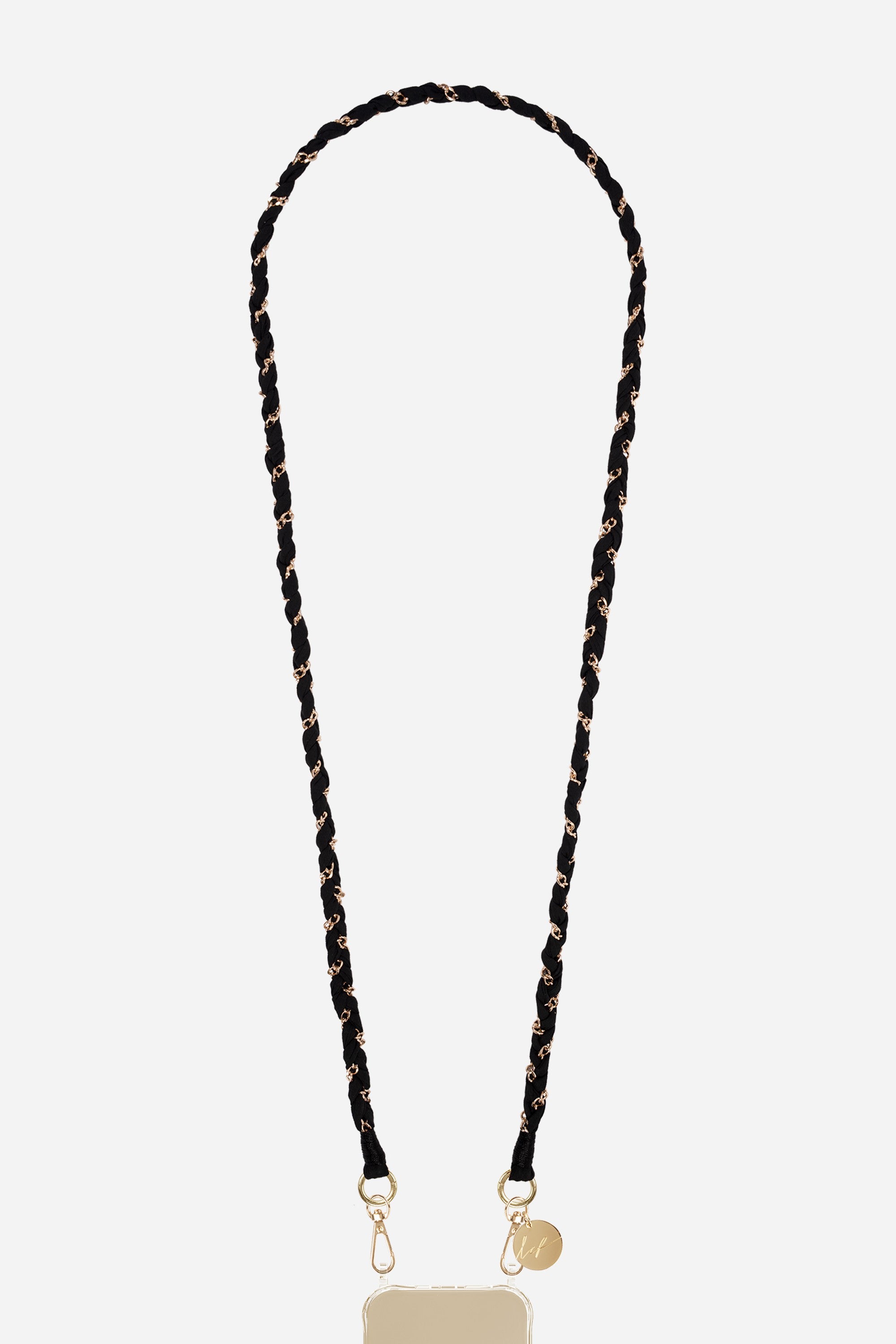 Chaine Longue Doha Noir 120 cm