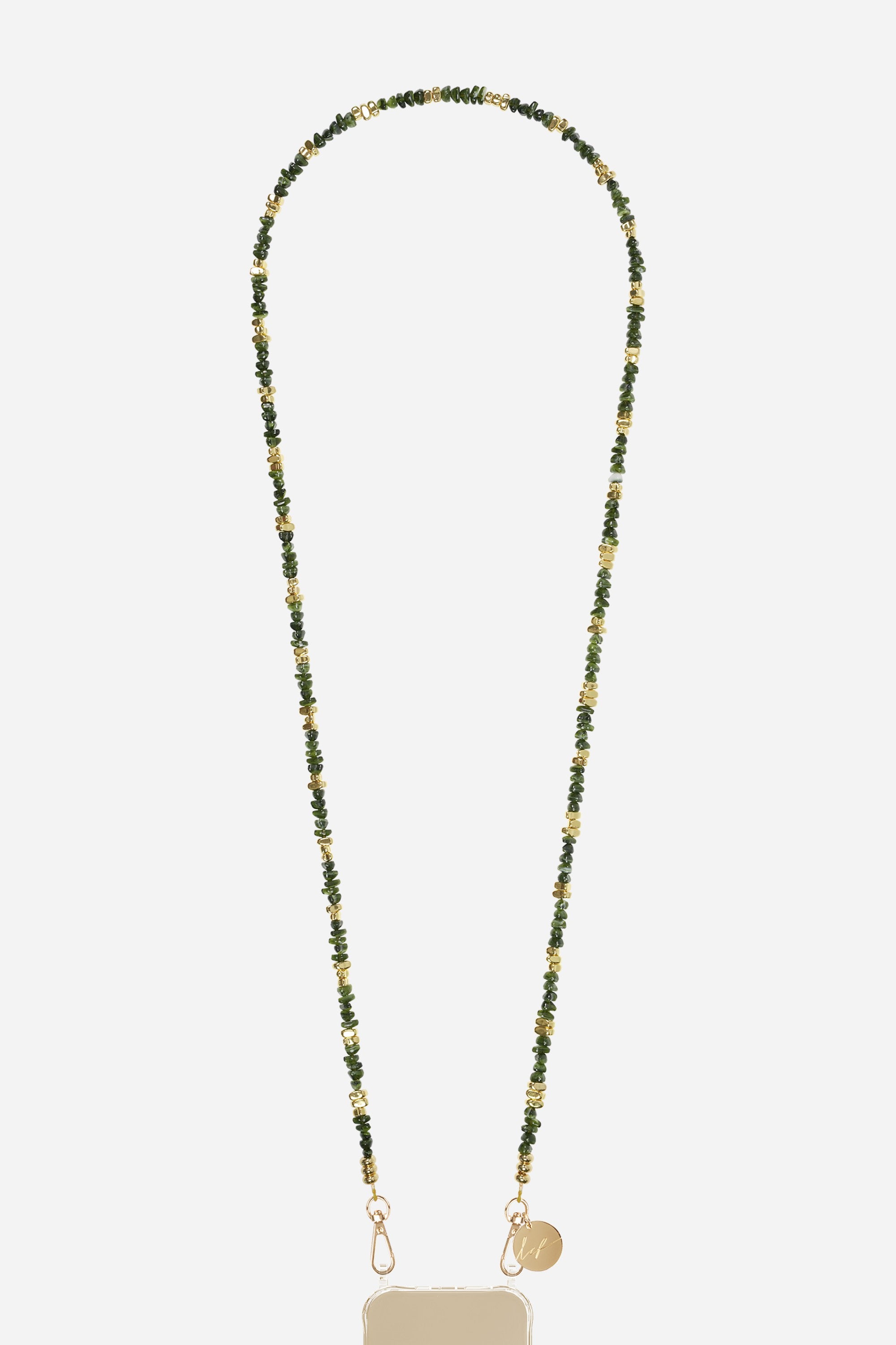 Chaine Longue Liviya Kaki 120 cm