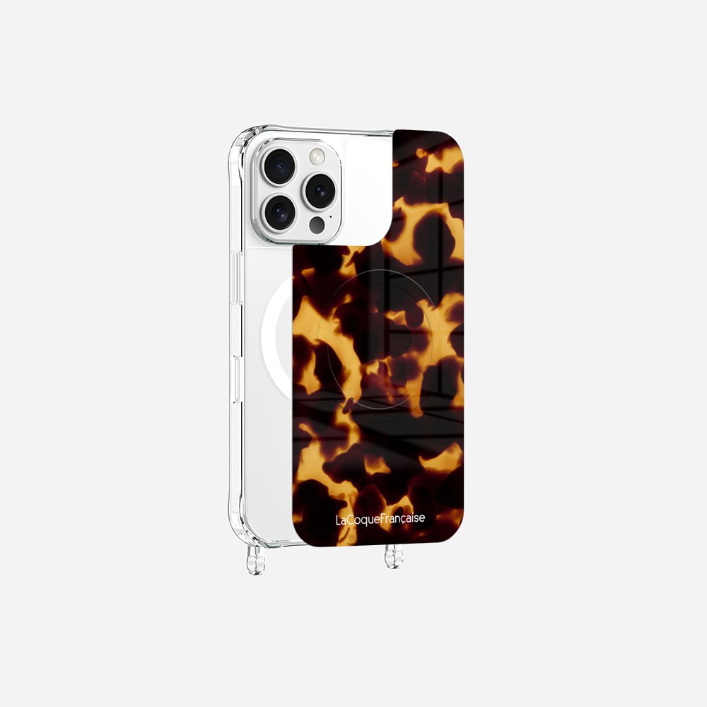 Coque Anneaux Magnetique Imprimee Tortue Noir