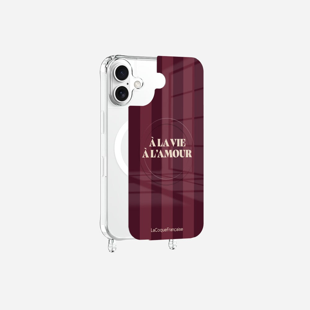 Coque Anneaux Magnetique Imprimee A La Vie A L'amour Bordeaux