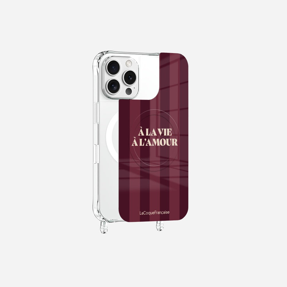 Coque Anneaux Magnetique Imprimee A La Vie A L'amour Bordeaux