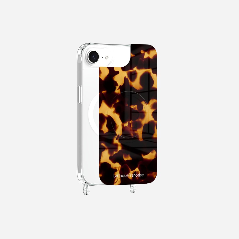 Coque Anneaux Magnetique Imprimee Tortue Noir
