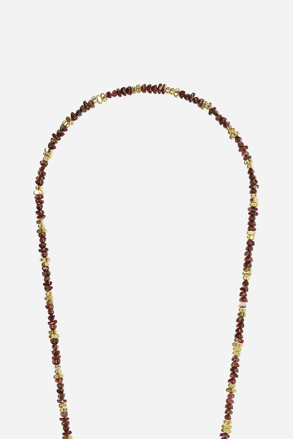 Chaine Longue Liviya Marron 120 cm