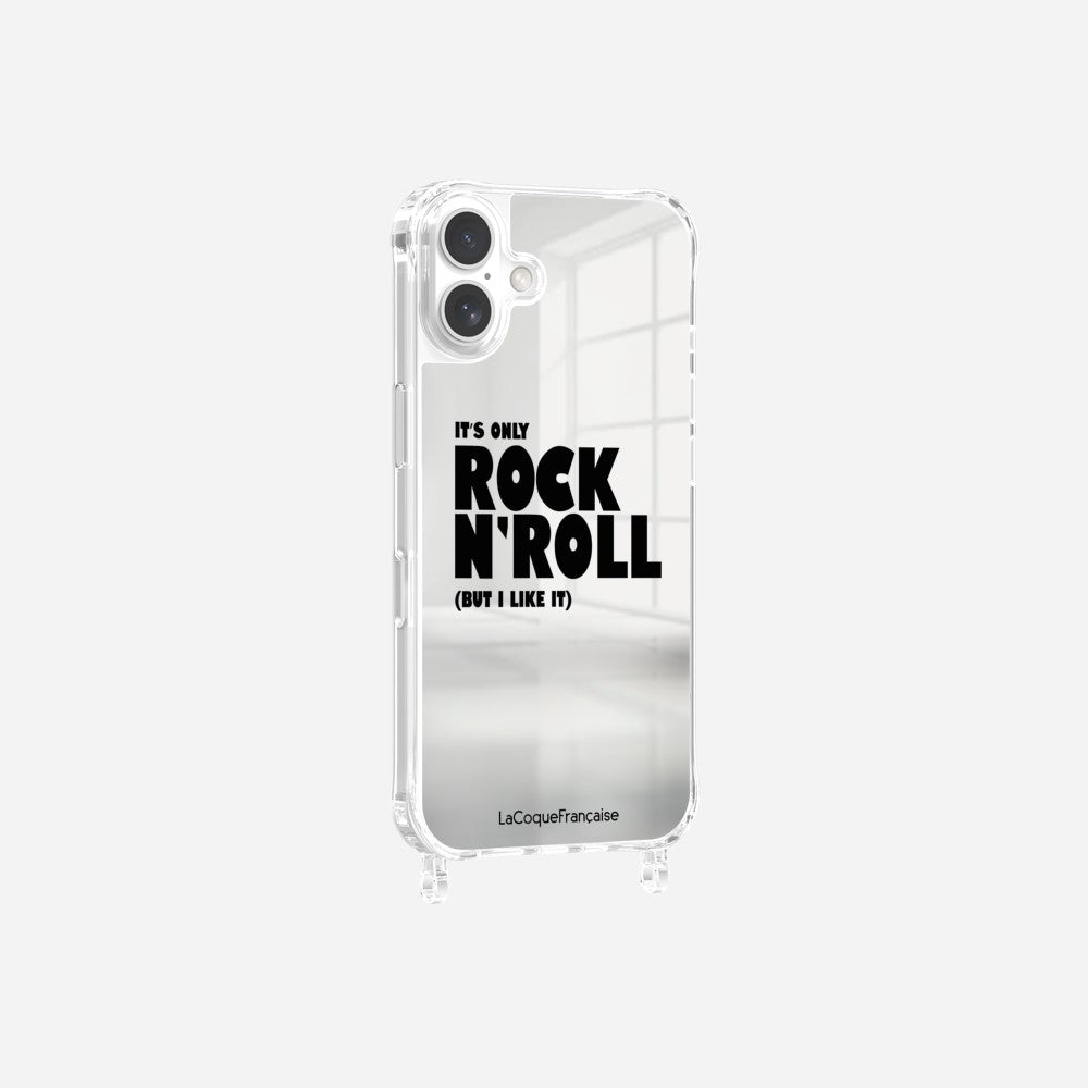 Coque Anneaux Miroir Imprimee Rock N'roll