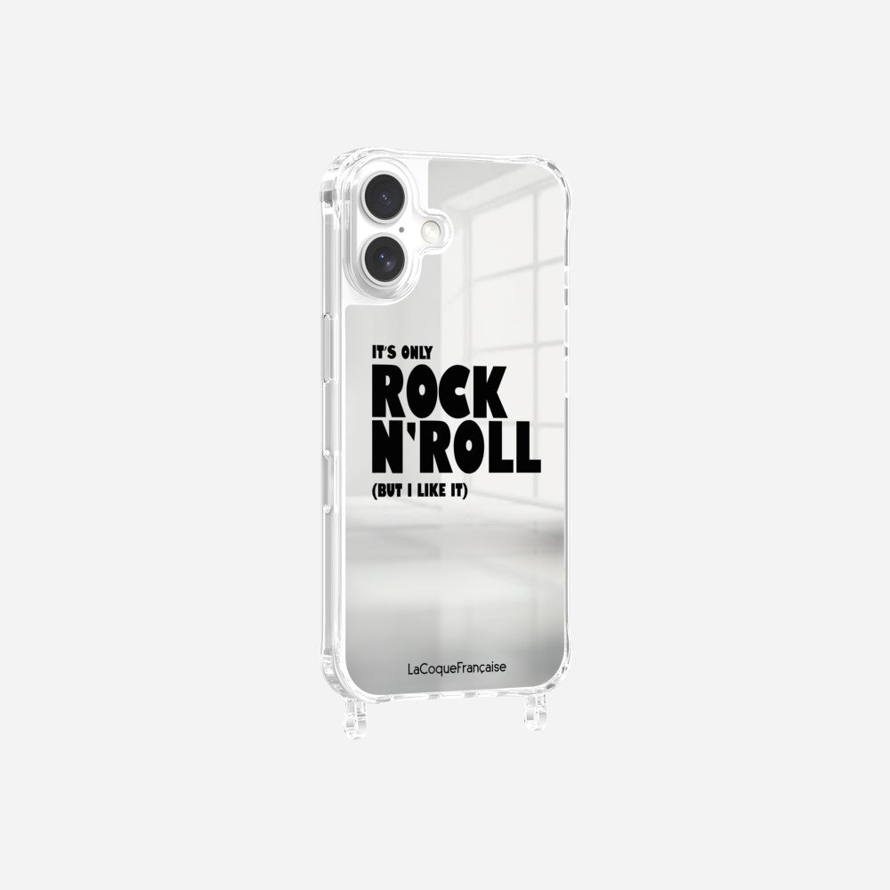 Coque Anneaux Miroir Imprimee Rock N'roll
