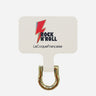 Adaptateur Personnalise Rock Eclair Rouge