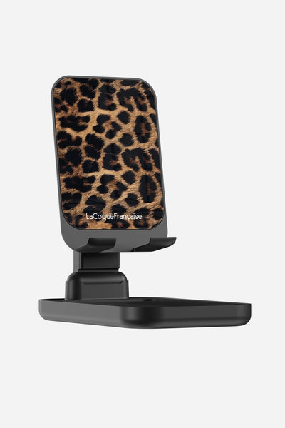Support Bureau Leopard Noir Et Brun Leopard Noir Et Brun