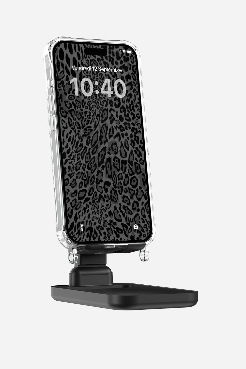 Support Bureau Leopard Gris Leopard Gris