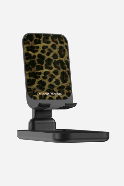 Support Bureau Leopard Kaki Et Noir Leopard Kaki Et Noir