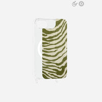 Plaque Imprimee Magnetique iPhone 16 E Vert 6.1 Pouces