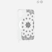 Plaque Imprimee Magnetique iPhone 16 Blanc 6.3 Pouces