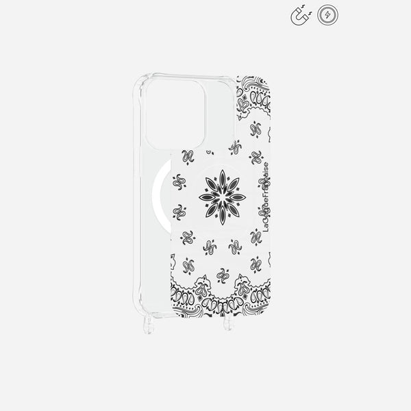 Plaque Imprimee Magnetique iPhone 15 Pro Blanc 6.1 Pouces