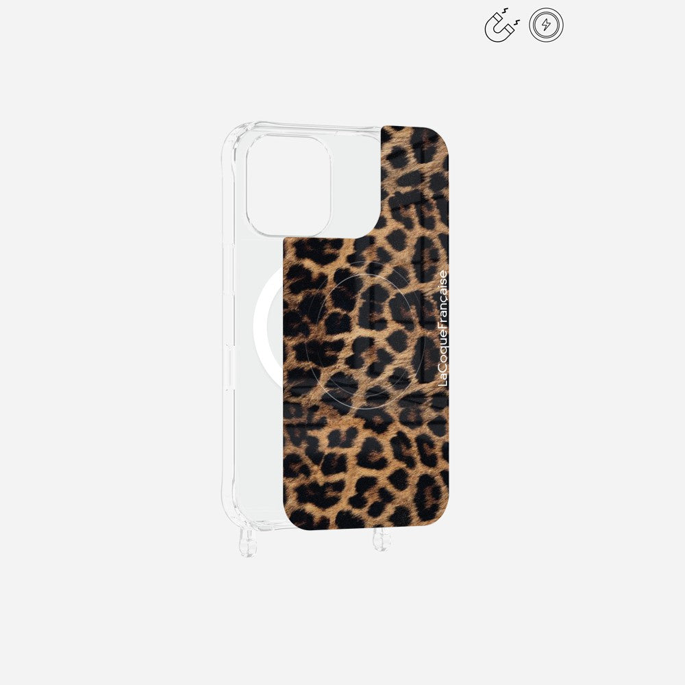Black and Brown Leopard Print Magnetic Sign