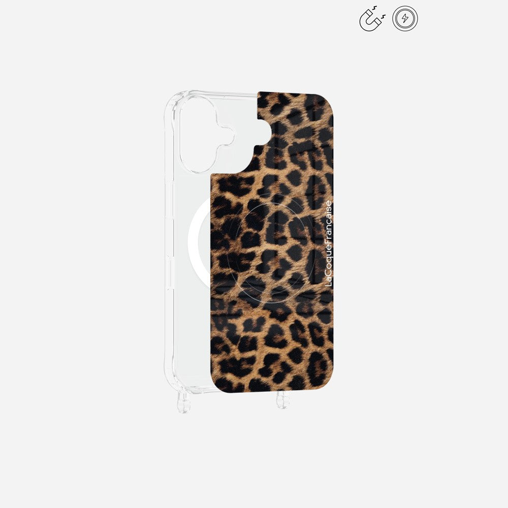 Plaque Magnetique Imprimee Leopard Noir Et Brun - 9