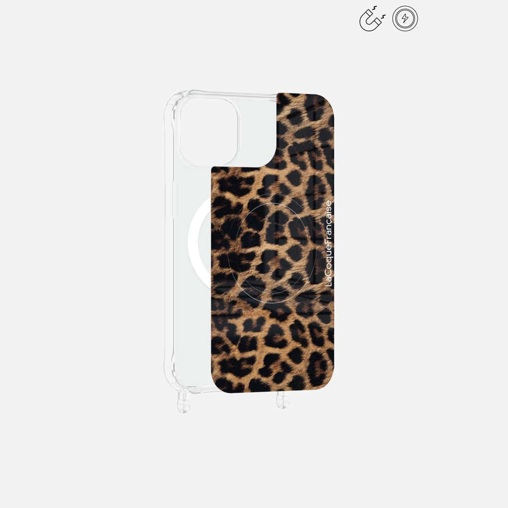 Plaque Magnetique Imprimee Leopard Noir Et Brun - 12