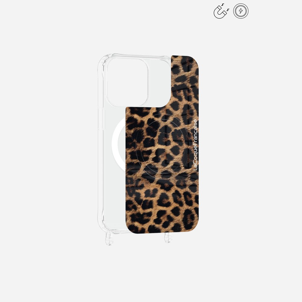 Plaque Magnetique Imprimee Leopard Noir Et Brun - 18