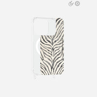 Plaque Imprimee Magnetique iPhone 15 Pro Noir 6.1 Pouces