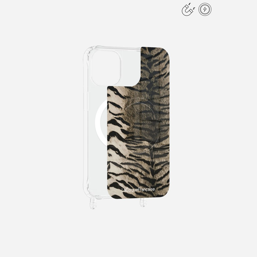 Plaque Magnetique Imprimee Zebre Gris